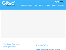 Tablet Screenshot of gibro.com